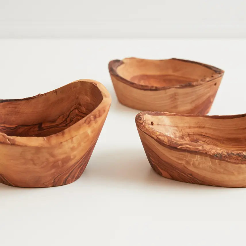 Italian Olivewood Serving Bowl — Small