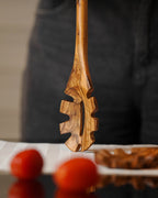 Italian Olive Wood Spaghetti Spoon