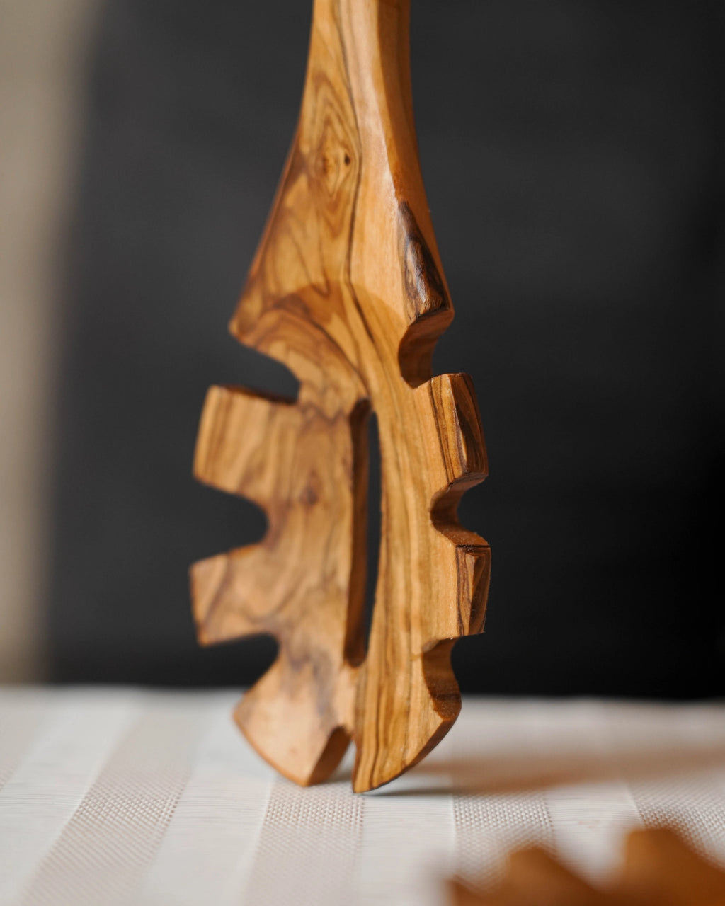 Italian Olive Wood Spaghetti Spoon