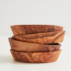 Italian Olivewood Aperitivo Bowls - Set of 4