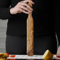 Italian Olive Wood Spurtle — Large