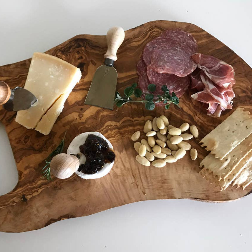 Italian Olivewood Charcuterie & Cutting Board - Large