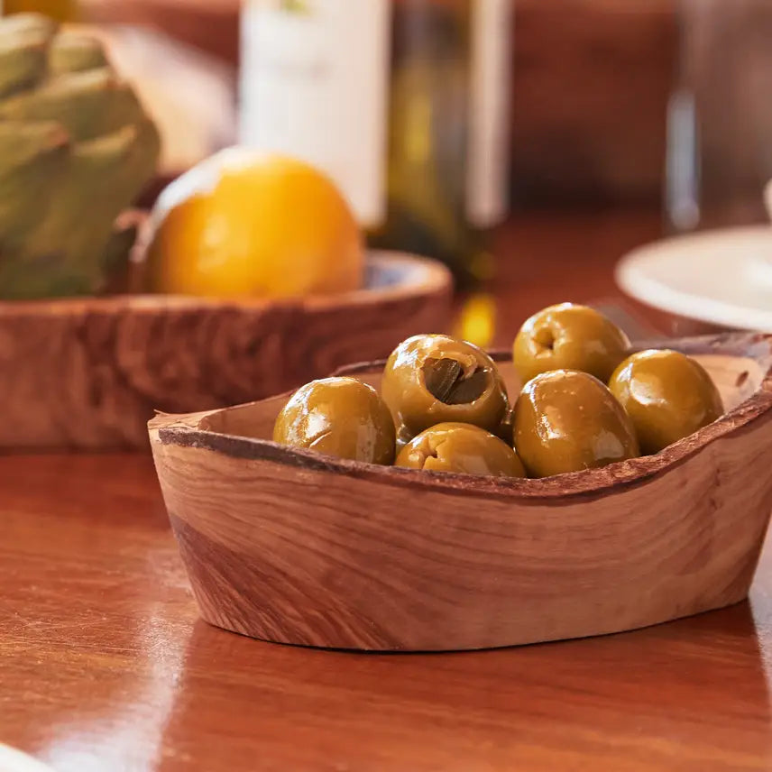 Italian Olivewood Serving Bowl — Small
